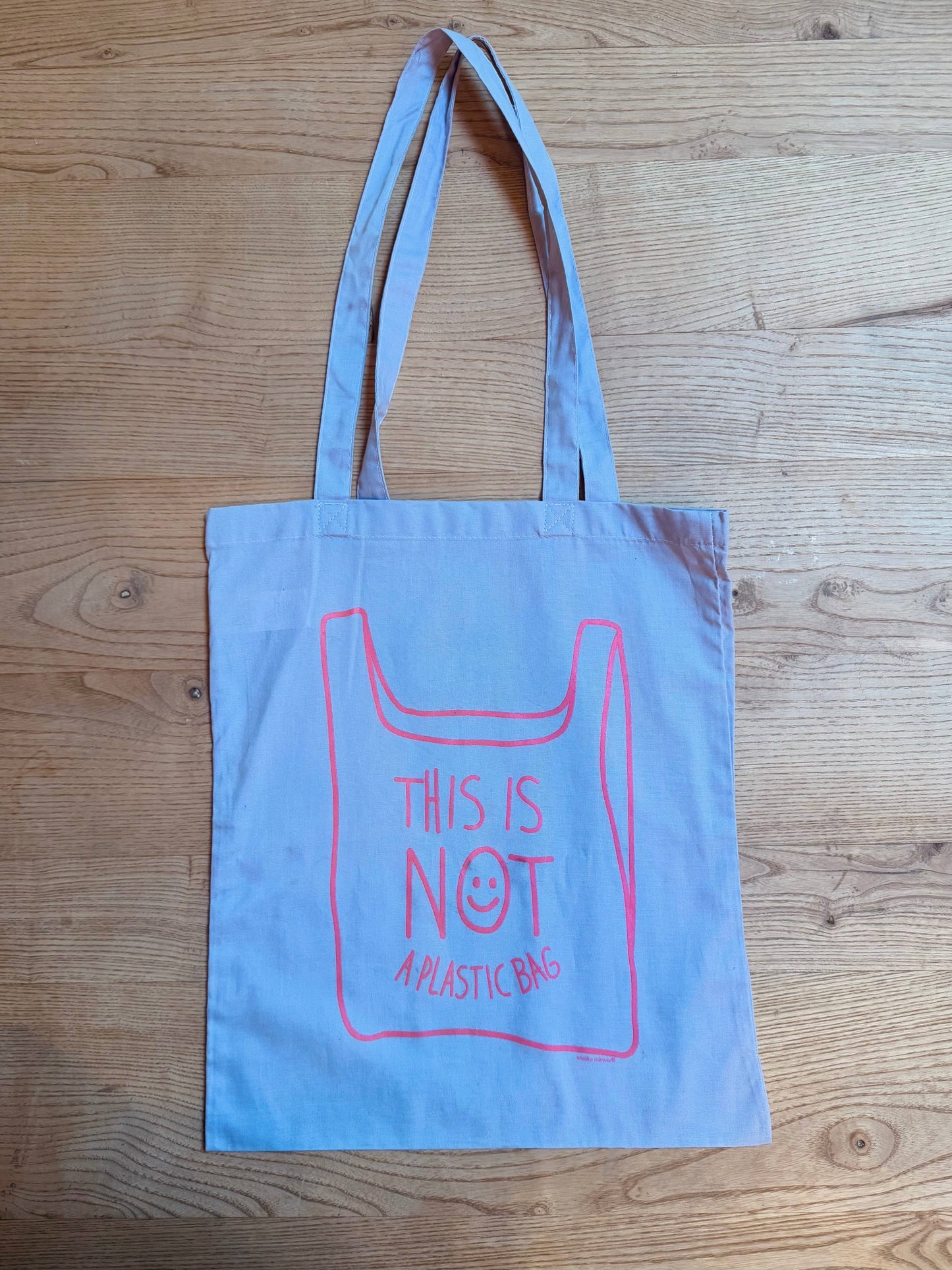 This Is Not A Plastic Bag - tote bag